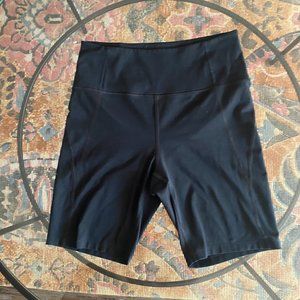 Girlfriend Collective Black High-Rise Bike Short